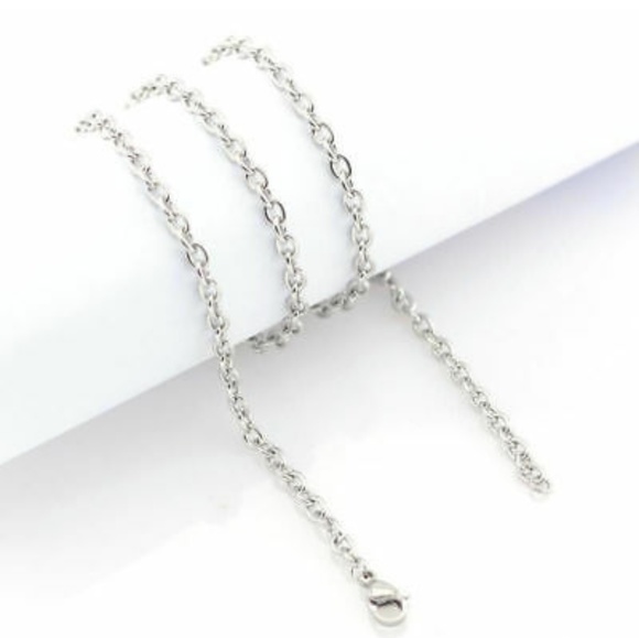 Pink & Black Sugar Skull Silver & Glass Necklace - Picture 5 of 7